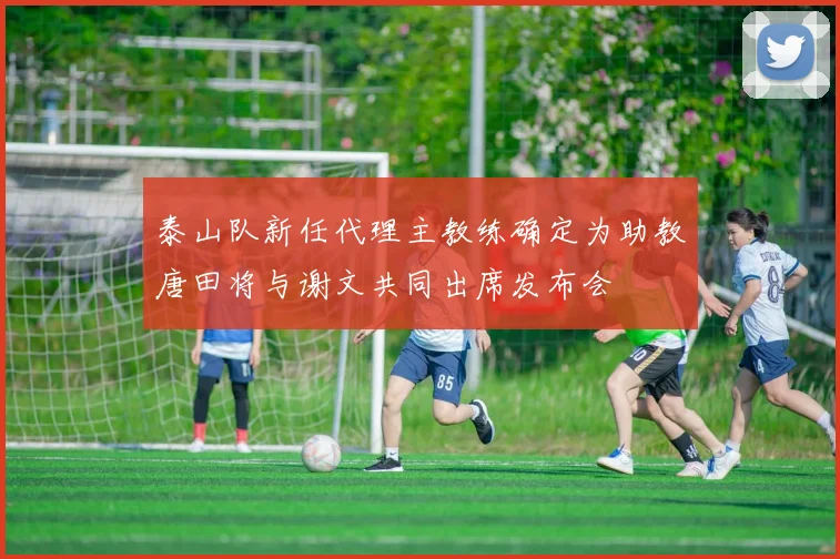 泰山队新任代理主教练确定为助教唐田将与谢文共同出席发布会