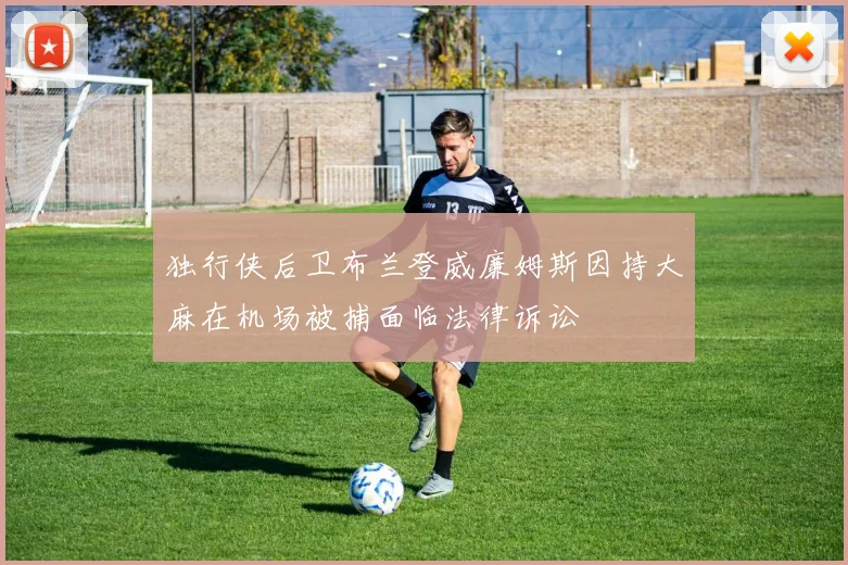 独行侠后卫布兰登威廉姆斯因持大麻在机场被捕面临法律诉讼
