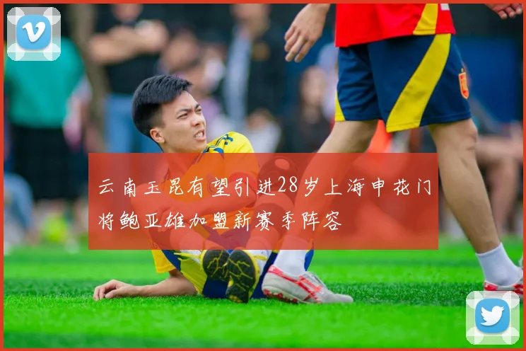 云南玉昆有望引进28岁上海申花门将鲍亚雄加盟新赛季阵容